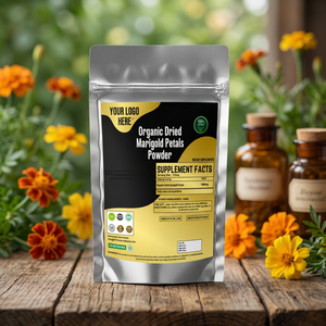 Poudre de Souci Bio Séchée Sauvage d'Inde – Extrait Herbal en Sachets Sans Solvant, Extraction Directe du Fabricant - Product Image 3