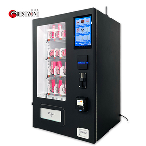 EU 10.1 Inch Touch Screen Vending Machine with Coin/ Bill/ Card Big Capacity for Snack Drink in Bar Hotel Station - Product Image 3