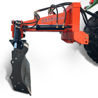 Lame de niveleuse de haute qualité pour tracteur, largeur de travail de 3500 mm, machine de nivellement de terrain complète, vente chaude du fabricant, garantie 1 an