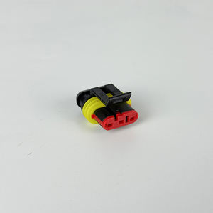 Комплект 3-контактных автомобильных кабельных разъемов, герметичный, водонепроницаемый IP66, с медными контактами и нейлоновым корпусом, номинальное напряжение 12В, ток 220А - Product Image 5