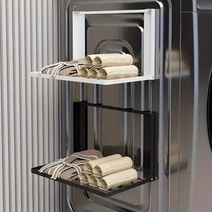 Étagère de rangement magnétique moderne en fer, non pliable, pour machine à laver - Product Image 3
