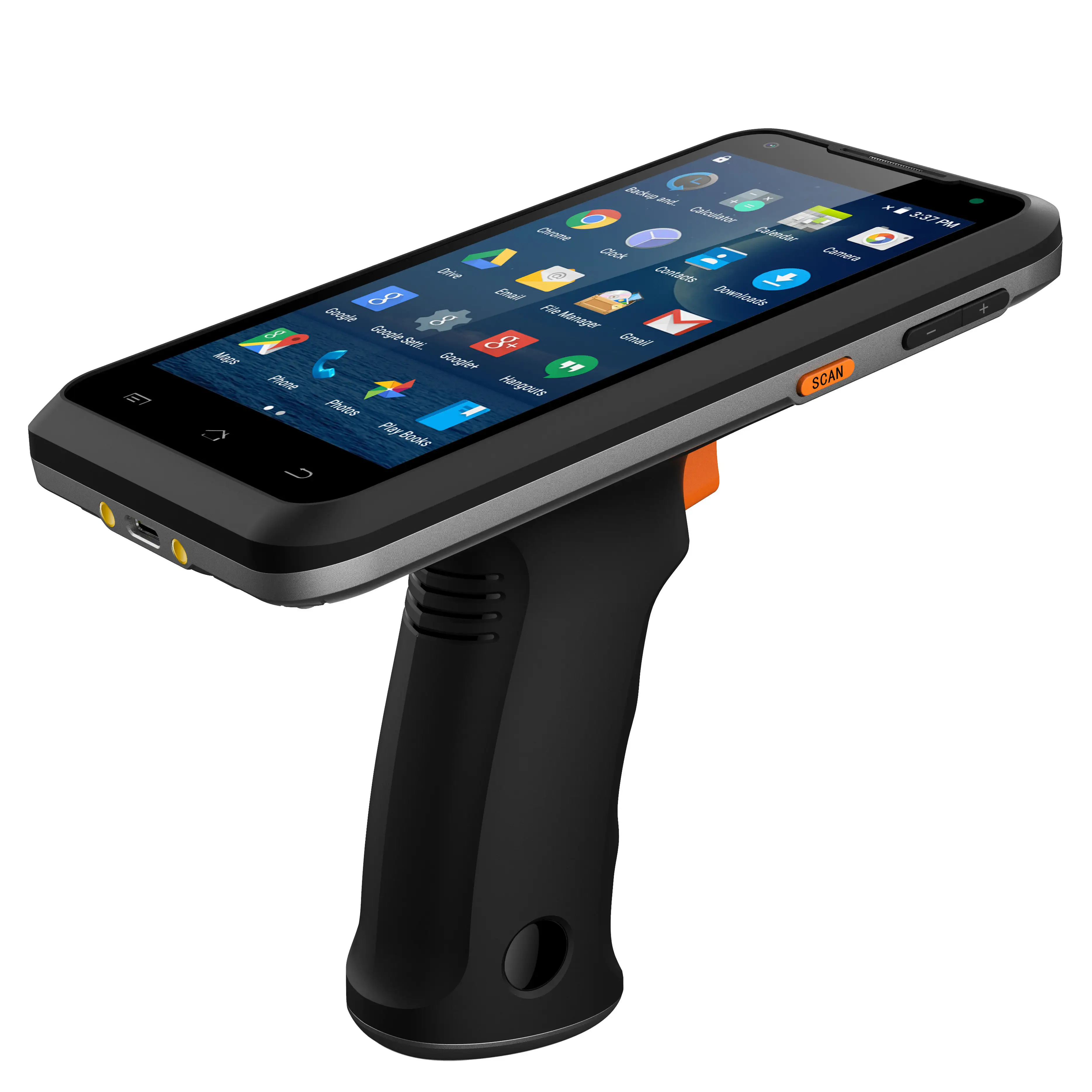 Caribe Wearable 5.5 pouces Android 2d Scanner de codes à barres Collecteur de données Terminal portable Pda