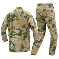 CVC 5050 Jaune Vert Jungle Camouflage Variante BDU Ensemble Uniforme de Combat Tactique Fabriqué en Tissu Rip-Stop Durable