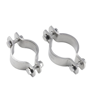 Collier de serrage pour tuyau en acier inoxydable, 40 mm, simple, pour l'industrie générale, finition polie, métrique - Product Image 4