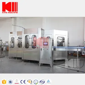 Commercial soda maker filling and capping machine for plastic bottle