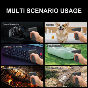 Có Thể Gập Lại Luchtblazer Turbo + Tốc Độ Cao Fan-Di Động Không Khí Khăn Lau Bụi Súng Cho PC, Bàn Phím Và Biểu Tượng Tùy Chỉnh Turbo Fan - Product Image 2