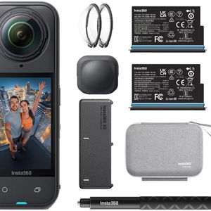 Cámara Deportiva Instas 360 X5 Auténtica, <span class=keywords><strong>Video</strong></span> 8k, Resistente al Agua hasta 30m, Gran Angular de 360°, Pantalla Táctil, Batería de 2290 mAh, Imagen CMOS - Product Image 2