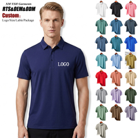 Kaos Golf Lengan Pendek Logo Kustom Baru, Performa Dingin, Menyerap Keringat, Santai, Olahraga, Pria, Cepat Kering, Model Polo