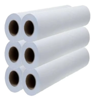 Rouleau de papier blanc pour traceur de l'industrie du vêtement, pour la découpe et l'impression de patrons
