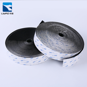 고품질 사용자 정의 크기 내구성 <span class=keywords><strong>3</strong></span> m 자기 접착 패스너 양면 후크 및 루프 테이프/도트 - Product Image 4