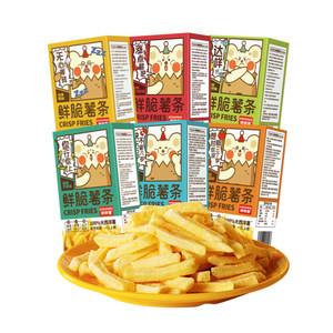 Patatine Fritte Dodo Originali al Gusto di Patata Dolce, Mix di Sapori, Semi-Morbide, 360g, dalla Mongolia Interna, Snack Soddisfacente - Product Image 6