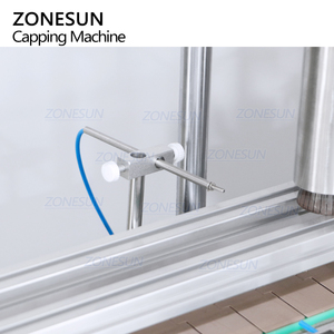 ZONESUN ZS-YG11 Automatique Liquide En Aluminium Cosmétiques Parfum Pompe Pulvérisation Bouteille Bouchons D'étanchéité Sertissage Pressage Capsulage Machine - Product Image 4