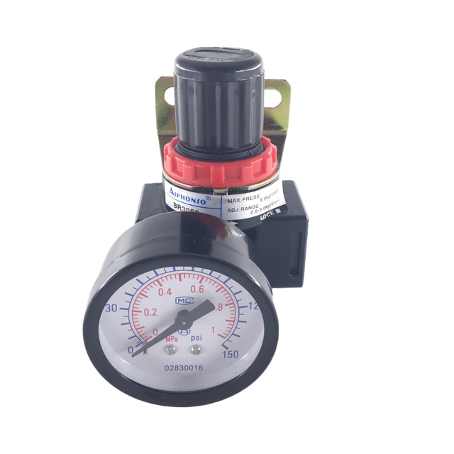 Airtac Type BR Series 1/4 Inch -1/2 Inch Port Size Air Pressure Regulator
