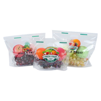 Emballage personnalisé pour aliments, durable, transparent, respirant, résistant à l'humidité, portable, pour tomates, mangues, raisins, cerises, farine