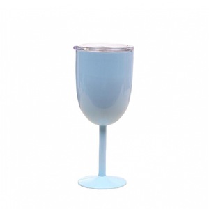 10oz in acciaio inox <span class=keywords><strong>bottiglia</strong></span> di acqua <span class=keywords><strong>calice</strong></span> in acciaio inox calici in acciaio inox doppia parete sottovuoto Tumbler con coperchio trasparente tazza termica - Product Image 6