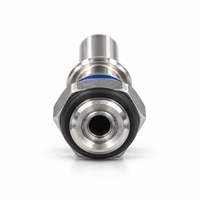 Raccord rapide universel anti-goutte SUS304 DN6 UQD02 mâle pour refroidissement liquide de serveurs de centre de données