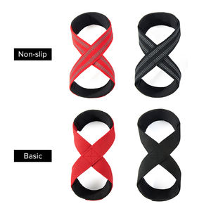 Fitness Protection Figure 8 bandoulière Gym main barre <span class=keywords><strong>poignée</strong></span> soutien pour <span class=keywords><strong>musculation</strong></span> haltérophilie entraînement manchette - Product Image 2