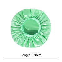 Bonnet de nuit en satin grande taille à motif laser, avec bande élastique, pour enfants – Vente directe usine