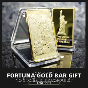 Moneda <span class=keywords><strong>de</strong></span> fundición metálica Suisse Lady Fortuna, chapada en <span class=keywords><strong>oro</strong></span>, tipo lingote <span class=keywords><strong>de</strong></span> dólar, rectangular, con impresión tipográfica, para pisapapeles y decoración. - Product Image 2