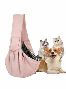 Çift Yönlü Kullanımlı Eller Serbest Polyester Evcil Hayvan Sırt Çantası Taşıyıcı Ayarlanabilir Askı 8kg Kapasiteli Küçük Köpekler Kediler için-Taşınabilir Yürüyüş Açık Hava - Product Image 2