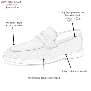 2026 Custom Designer Genuine Leather Suede Women's Top Quality Casual Skateboarding Flat <b>Shoes</b> Western Style Luxurious Slip-On - Product Image 4