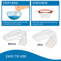 Embout buccal anti-ronflement SPMG-A 3 en 1 et garde de nuit dentaire Matériau EVA/caoutchouc Aligneurs de dents Fonction Utilisation unisexe