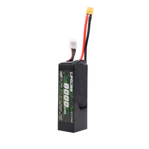 LIPOWER OEM 하이 크레이트 8000mAh 10000mAh <span class=keywords><strong>15000mAh</strong></span> XT60 드론 FPV 배터리 팩 4S 6S 11.1V 14.8V 리튬 이온 <span class=keywords><strong>LiPo</strong></span> 배터리 - Product Image 3