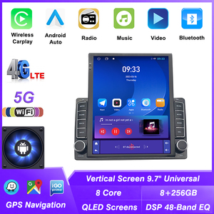 9,7 "Vertical Tesla pantalla estilo Universal <span class=keywords><strong>Android</strong></span> coche Radio 2 Din reproductor GPS navegación Unidad Principal para todos los coches - Product Image 4