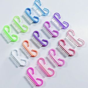 Brosse de nettoyage pour ongles en fibre plastique au design unique en corne de taureau, avec services d'étiquetage privé - Product Image 6