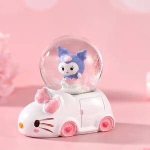 ลูกบอลคริสตัลเรืองแสงลายการ์ตูน CAPY BARA ดีไซน์<span class=keywords><strong>ส</strong></span>ร้าง<span class=keywords><strong>ส</strong></span>รรค์หลากหลายแบบ ขายส่ง ของตกแต่งน่ารักลายเกล็ดหิมะ ของขวัญสำหรับนักเรียน เด็กๆ - Product Image 4