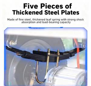 Трехколесный электрический мотоцикл Songsheng для сельского хозяйства и отдыха, грузоподъемность 300-400 кг, система впрыска топлива Kingdom Four - Product Image 6