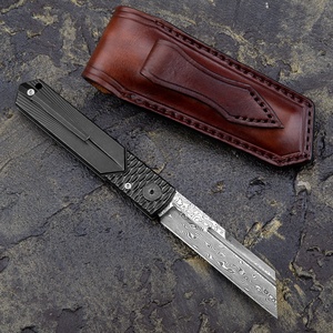 Coltello Tascabile Pieghevole <span class=keywords><strong>Higonokami</strong></span> in Damasco Fatto a Mano, Grado Industriale con Clip, Personalizzabile OEM, Certificato GS - Product Image 3