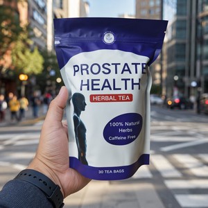 <span class=keywords><strong>Tisane</strong></span> Minweng Vitalité de la Prostate Mélange Naturel pour Hommes 100% Herbes Sans Caféine Sans Sucre Soutien Bien-être 30 Sachets de Thé - Product Image 5