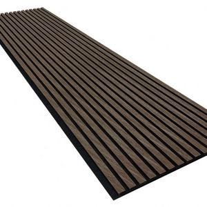 Panneau acoustique en bois de chêne blanc sur mesure, placage de bois naturel, NRC 1.0, solution de conception graphique pour murs/plafonds, projets - Product Image 6