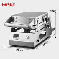 Machine à sceller les petits films Horus pour boîtes de conservation commerciales Machine à sceller les aliments pour boîtes en plastique