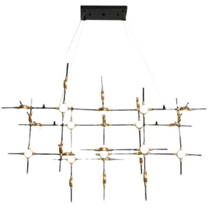 Nordic-Style Luxury Villa Living Room Chandelier Creative Personalized Sales Office Model Ceiling <b>Light</b> Hotel Pendant <b>Light</b> - Product Image 3