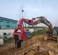 Martillo Vibratorio Hidráulico de Alta Frecuencia para Construcción de Puentes y Carreteras, en Oferta