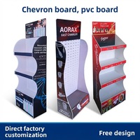 Étagère en grille PVC écologique avec étagères amovibles pour supermarchés, magasins, expositions - Design moderne et simple