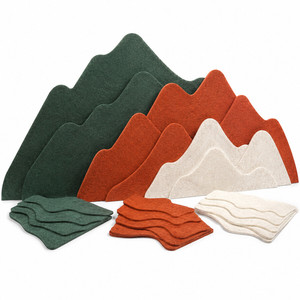 Panneaux acoustiques muraux en feutre <span class=keywords><strong>de</strong></span> polyester PET en forme <span class=keywords><strong>de</strong></span> montagne personnalisés pour la tête <span class=keywords><strong>de</strong></span> <span class=keywords><strong>lit</strong></span> des chambres d'hôtel - Product Image 3