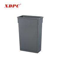Chambre poubelle 90l plastique poubelle à ordures pour la cuisine