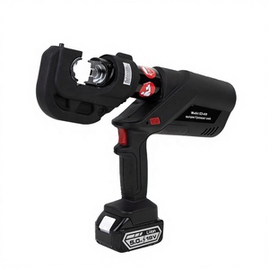 Outil de sertissage hydraulique à fil électrique alimenté par batterie EZ-400 pour borne avec écran OLED - Product Image 1