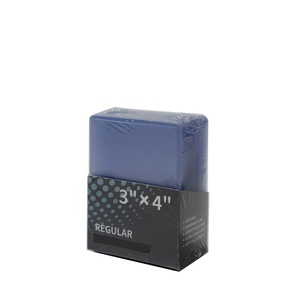 Porte-cartes semi-rigide en plastique transparent bleu de haute qualité, personnalisé en usine - Product Image 2