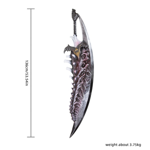 Modello in Resina della Spada Sparda di Devil May Cry - Accessorio per Cosplay, Collezionabile, Direttamente dalla Fabbrica, Personalizzabile, Lavorazione Professionale - Product Image 6