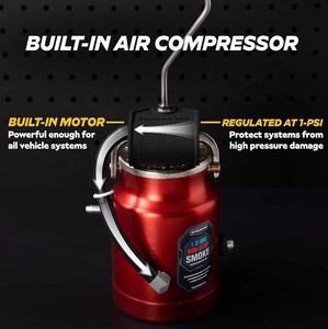 Máquina de Humo Automotriz <span class=keywords><strong>AutoLine</strong></span> Pro Shop Series Plus, Herramientas de Seguridad para Baterías de Vehículos Eléctricos, Herramientas Móviles para Lavado de Autos - Product Image 4