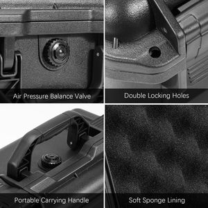 Offre Spéciale grande boîte de collection de cas de taille EVA sac de transport de stockage de voyage pour la caméra d'action - Product Image 5