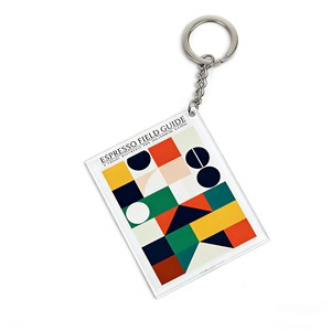 Customized Personalized Pattern Keychain Transparent Acrylic Keychains UV Printing Design
