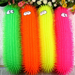 ของเล่นบีบหนอนเรืองแสงน่ารัก ลดราคาพิเศษ กล่องของขวัญขายส่ง ของเล่นบีบ TPR นุ่มนิ่ม ลดความเครียด ของเล่นสัตว์น่ารักสำหรับเด็ก - Product Image 5