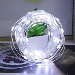 Guirnaldas de Luces LED Solares para Exteriores, 30m 50m 100m RGB, Luces Decorativas con Control Remoto para Fiestas - Product Image 3