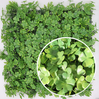 Panneaux muraux d'herbe verte artificielle Panneaux extérieurs et intérieurs artificiels Faux plantes Mur vert pour hôtel et maison