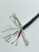 Câble de commande blindé multiconducteur en polyuréthane PUR torsadé, 2, 4, 6, 8, 10 conducteurs, vendu directement de l'usine
